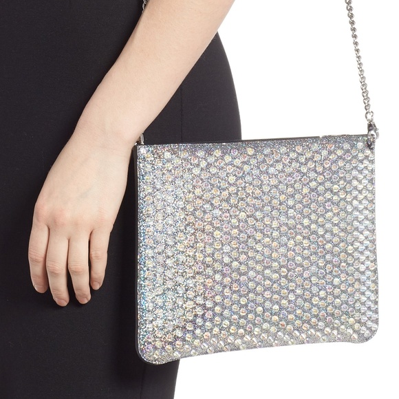 Christian Louboutin Unicorn Silver Studded Purse - Picture 4 of 8